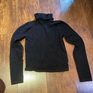 black turtleneck